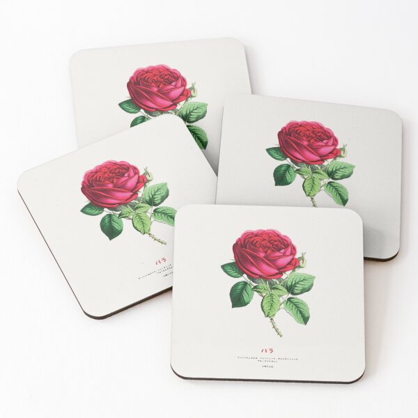 Item preview, Red Rose Flower designed and sold by Vintagrafica.
