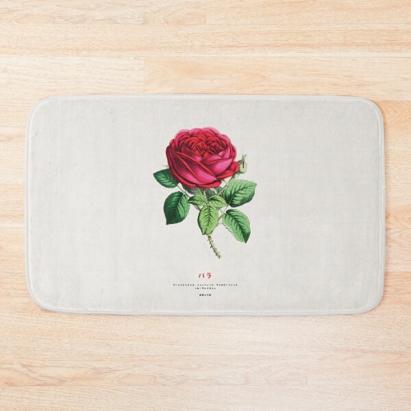 Item preview, Red Rose Flower designed and sold by Vintagrafica.