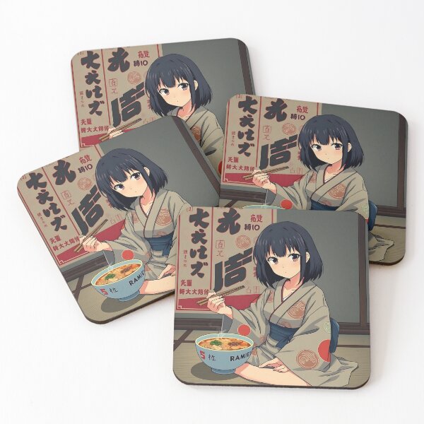 Item preview, Nostalgic Manga Ramen Girl designed and sold by Zazeyy.