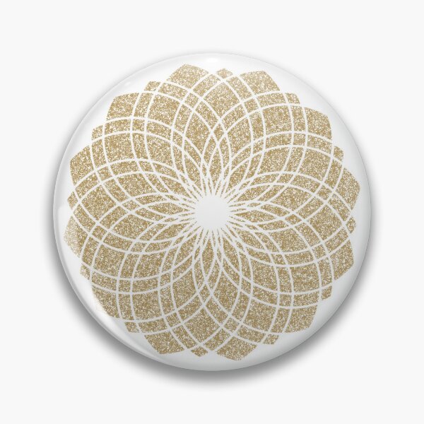 Item preview, Golden Lotus of Life Sacred Geometry designed and sold by Mystic Kona.