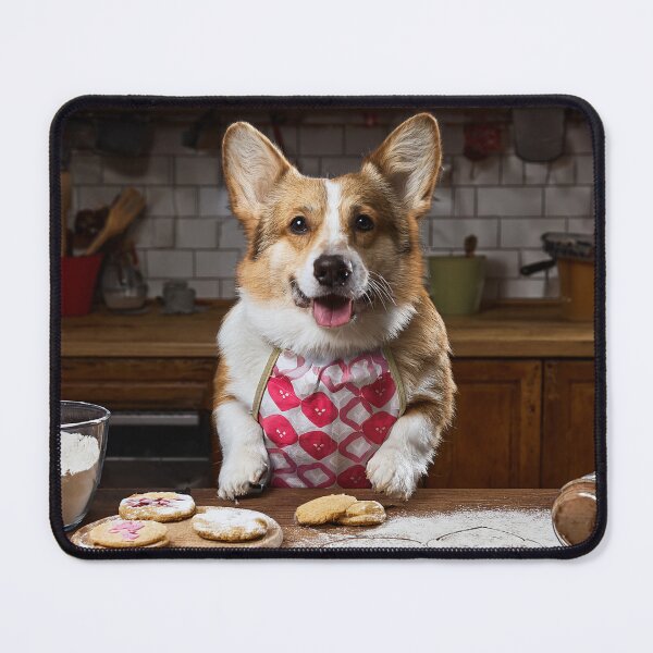 Item preview, Baking Corgi Apparel - Cottagecore Dog Design - Retro Kitchen Merch designed and sold by GetDrip264.