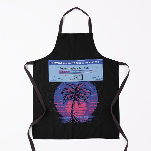 Item preview, Palm Reset Required | Glitched Beachcore Tech Tee designed and sold by Laugh & Rewind .