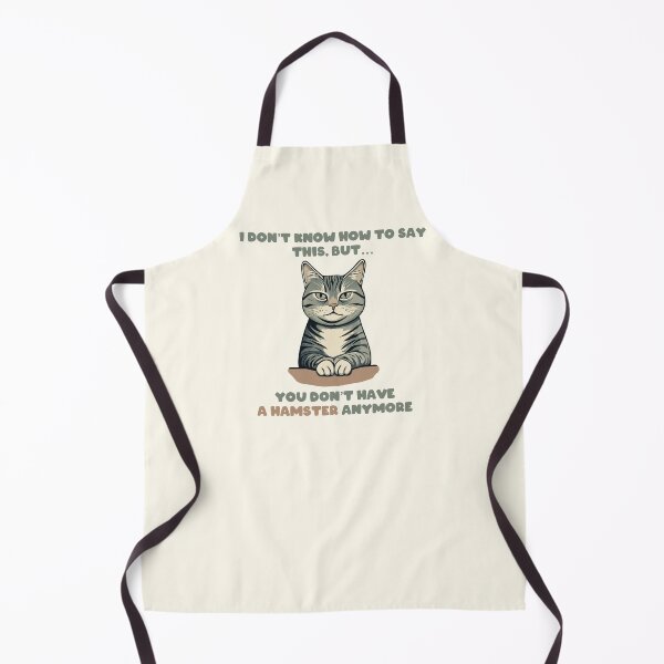 Item preview, Serious Cat Confession – You Don’t Have a Hamster Anymore designed and sold by Beltschazar.