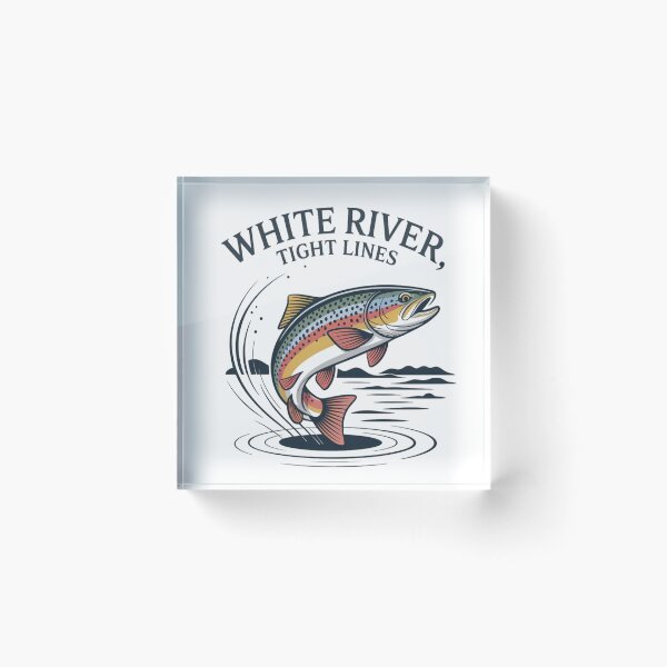 Item preview, White River Tight Lines – Vintage Arkansas Fishing Vibes  designed and sold by Globalcitytees.
