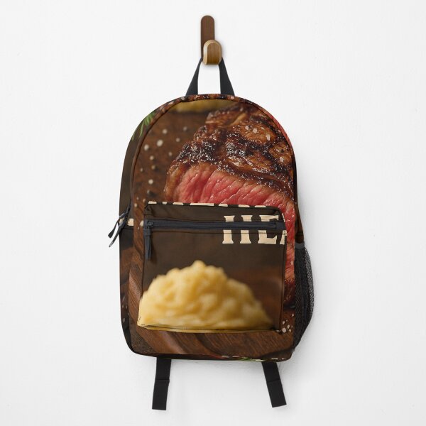 Item preview, Juicy Ribeye Steak Poster – Meat Lovers Art Print designed and sold by HAFIZ-DP.