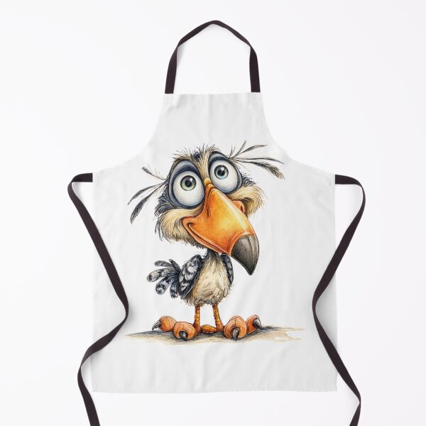 Item preview, Quirky Bird with Surprised Eyes designed and sold by CHILDRENSJOY.