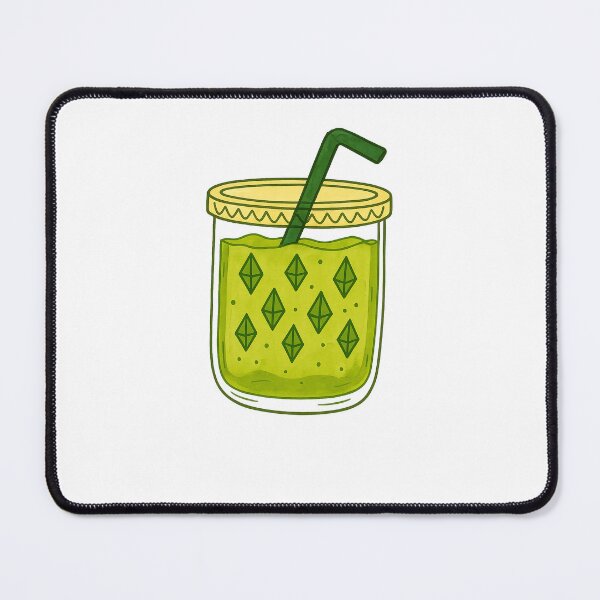 Item preview, Green Chrystal Rhombus Matcha drink designed and sold by Shubi.