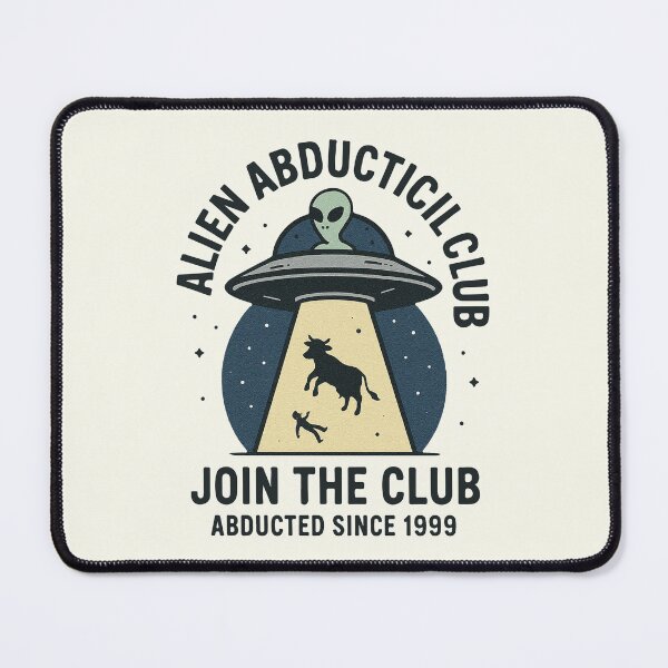 Item preview, Alien Abduction Club – Funny UFO designed and sold by pecussoul.