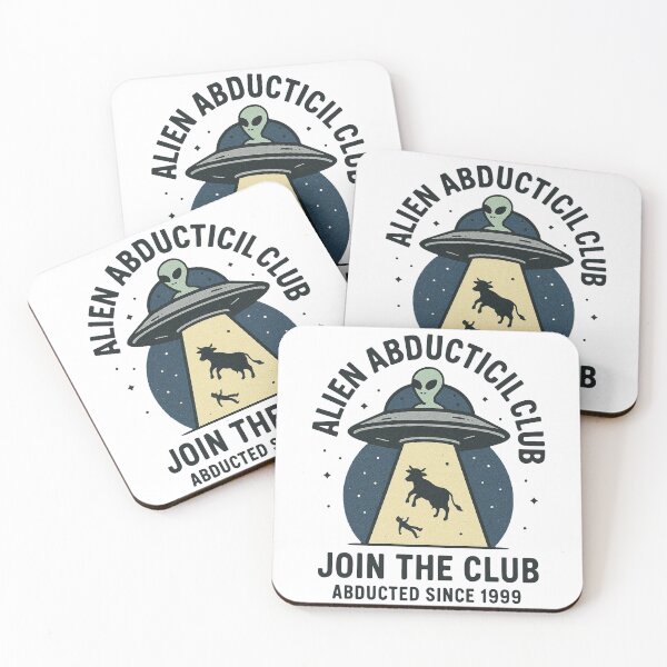 Item preview, Alien Abduction Club – Funny UFO designed and sold by pecussoul.
