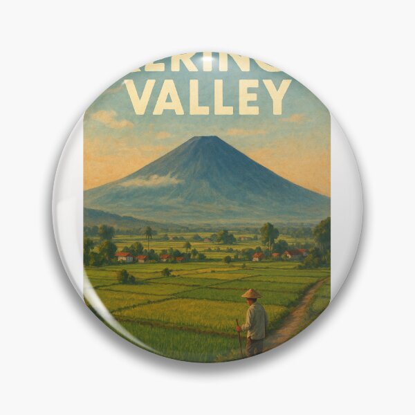 Item preview, Kerinci Valley View with Mount Kerinci designed and sold by Places On Earth.