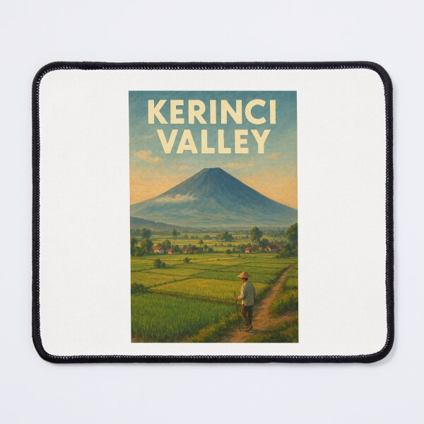 Item preview, Kerinci Valley View with Mount Kerinci designed and sold by Places On Earth.
