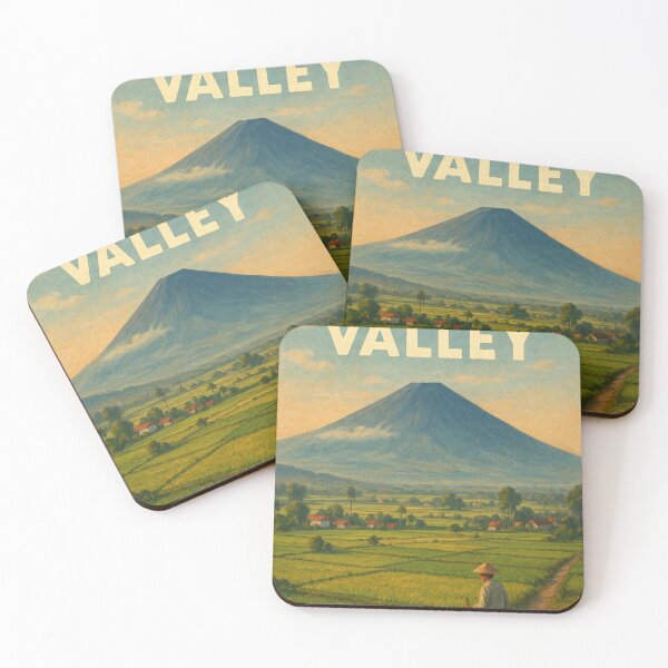 Item preview, Kerinci Valley View with Mount Kerinci designed and sold by Places On Earth.