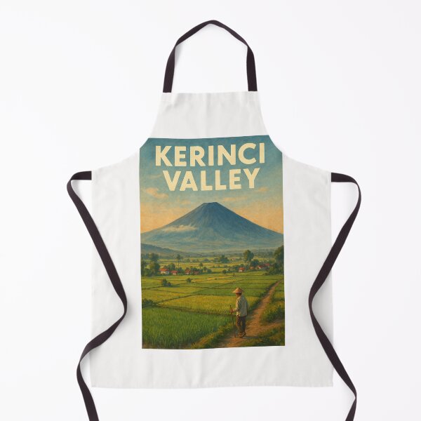 Item preview, Kerinci Valley View with Mount Kerinci designed and sold by Places On Earth.
