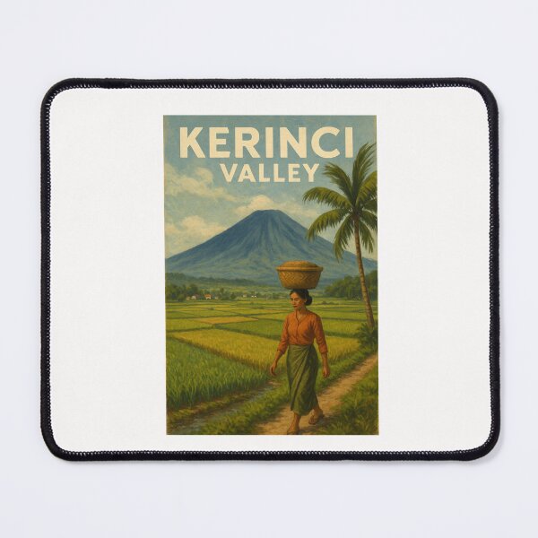 Item preview, Kerinci Valley Woman and Tropical Landscape designed and sold by Places On Earth.