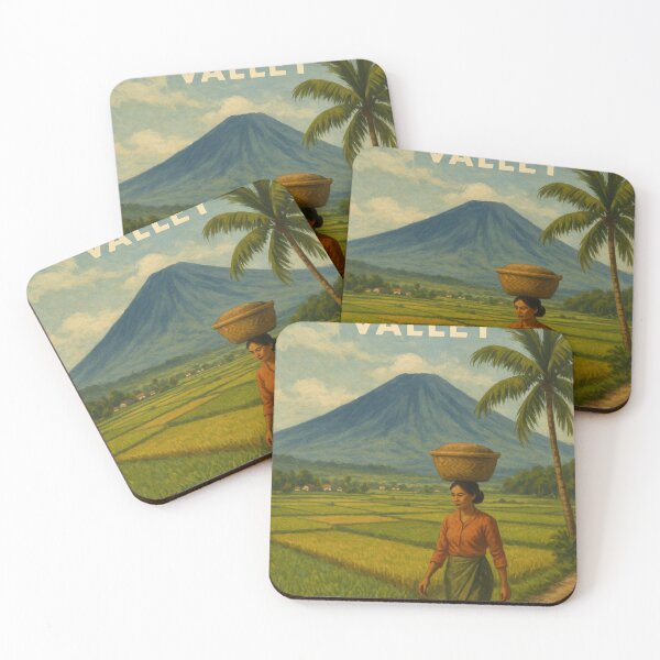 Item preview, Kerinci Valley Woman and Tropical Landscape designed and sold by Places On Earth.