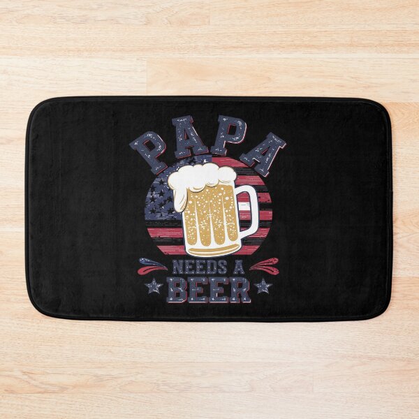 Item preview, Papa Needs A Beer Funny Fathers Day Dad Drinking designed and sold by splindoershop.