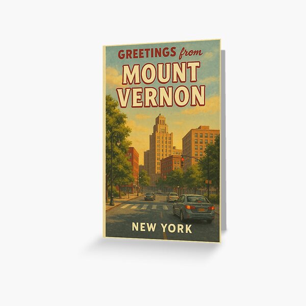 Item preview, Mount Vernon New York Urban Street Scene designed and sold by Places On Earth.