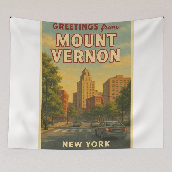 Item preview, Mount Vernon New York Urban Street Scene designed and sold by Places On Earth.