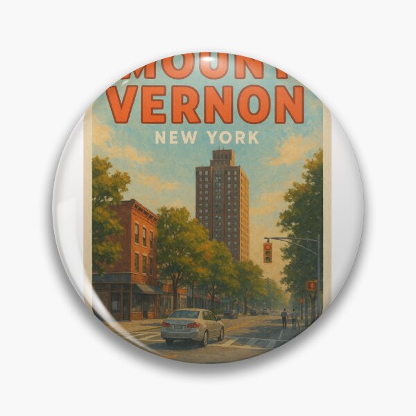 Item preview, Mount Vernon New York Street Scene designed and sold by Places On Earth.