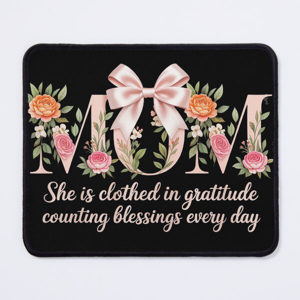 Item preview, Mom She Is Clothed In Gratitude Blessings designed and sold by MAKOPOKOShop.