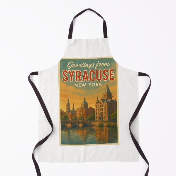 Item preview, Syracuse New York Historic Skyline at Sunset designed and sold by Places On Earth.