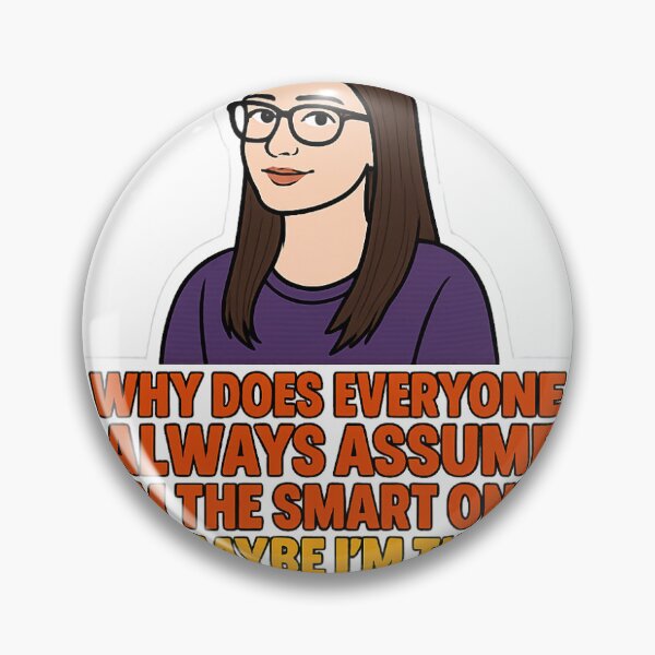 Item preview, Smart or Pretty? | Alex Dunphy Funny Quote Sticker designed and sold by burakgulnar.