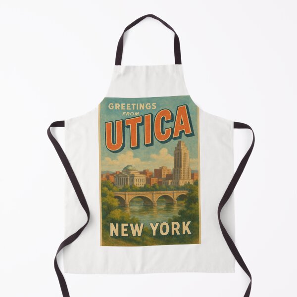 Item preview, Utica New York Riverfront Architecture designed and sold by Places On Earth.