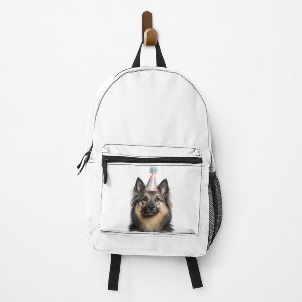Item preview, Cute Icelandic Sheepdog with Party Hat Birthday Celebration designed and sold by LazyOwlStore.