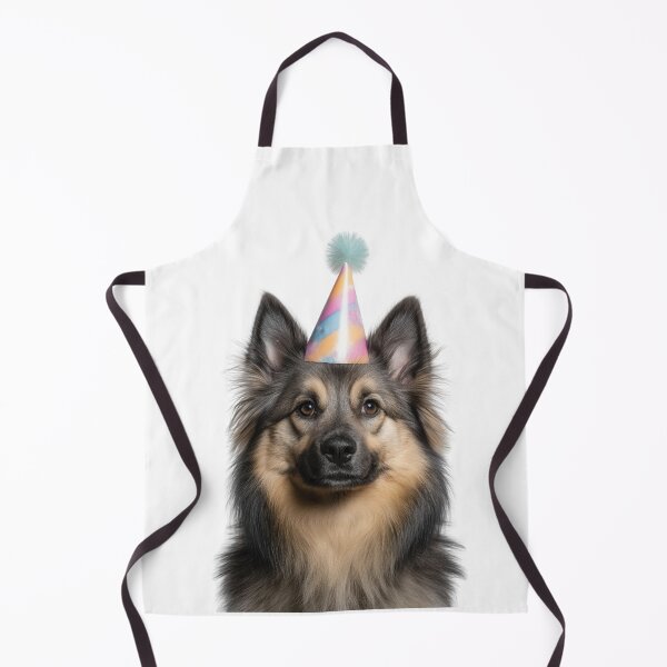 Item preview, Cute Icelandic Sheepdog with Party Hat Birthday Celebration designed and sold by LazyOwlStore.