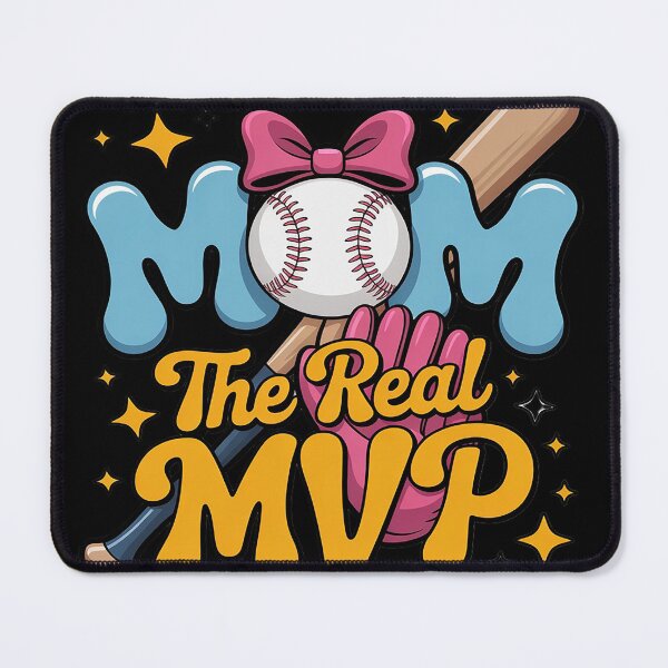 Item preview, Mom, The Real Most Valuable Person, Funny Baseball designed and sold by MAKOPOKOShop.