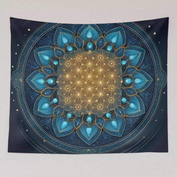 Item preview, The Soothing Flower - 174 Hz designed and sold by Cosmicly-Inked.
