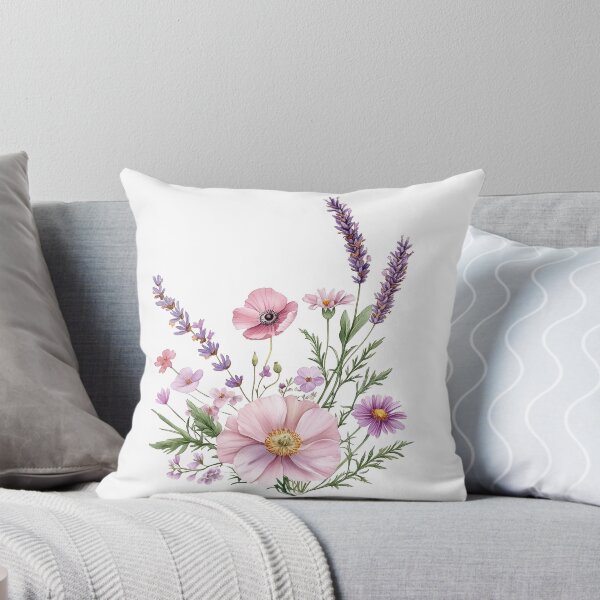 Item preview, Serene Watercolor Wildflower Bunch designed and sold by Miren675.