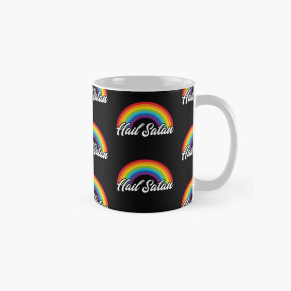 Item preview, Hail Satan | Rainbow | Satanic Pride designed and sold by SatanicClothing.
