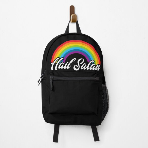 Item preview, Hail Satan | Rainbow | Satanic Pride designed and sold by SatanicClothing.