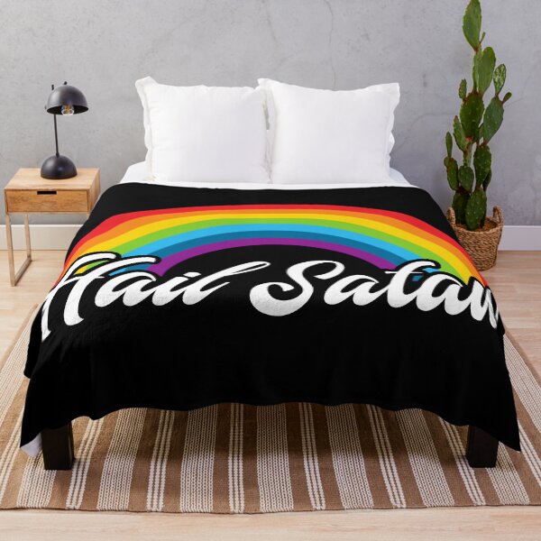 Item preview, Hail Satan | Rainbow | Satanic Pride designed and sold by SatanicClothing.