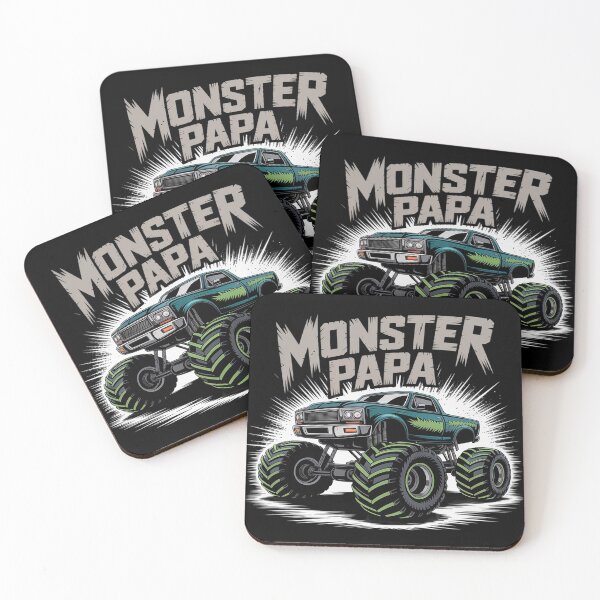 Item preview, Monster Truck Papa Family Matching Monster Truck Lovers designed and sold by MAKOPOKOShop.