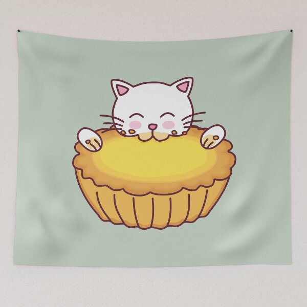 Item preview, Egg Tart Cat designed and sold by chyneyee.