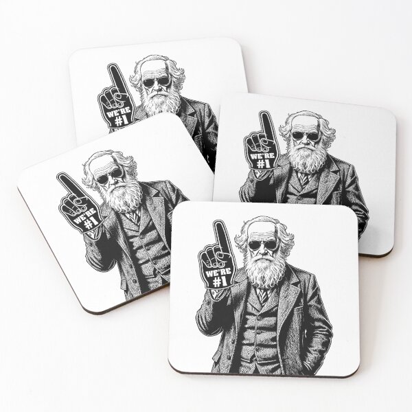 Item preview, Funny Charles Darwin Foam Finger Number One In Evolution designed and sold by GrandeDuc.