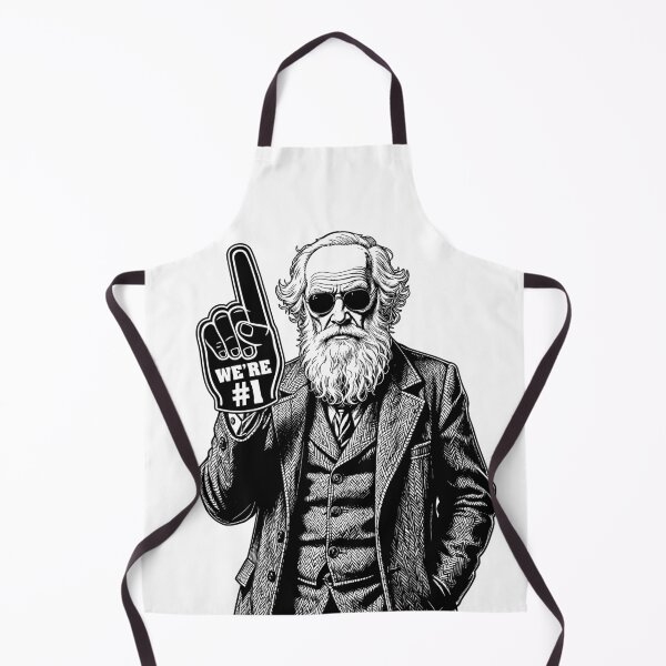 Item preview, Funny Charles Darwin Foam Finger Number One In Evolution designed and sold by GrandeDuc.