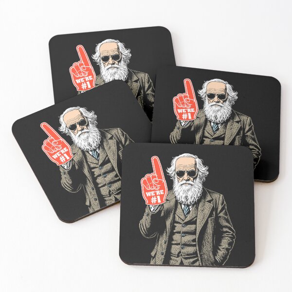Item preview, Funny Charles Darwin Foam Finger Number One In Evolution designed and sold by GrandeDuc.