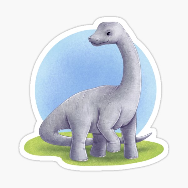 Item preview, Dinosaur diplodocus designed and sold by tigerda.