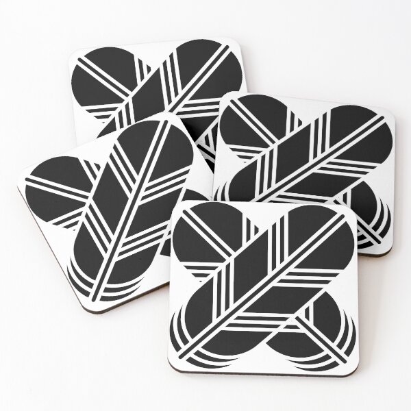 Item preview, Chigai Takanoha – Japanese Falcon Feather Crest designed and sold by Wagara-Lab.