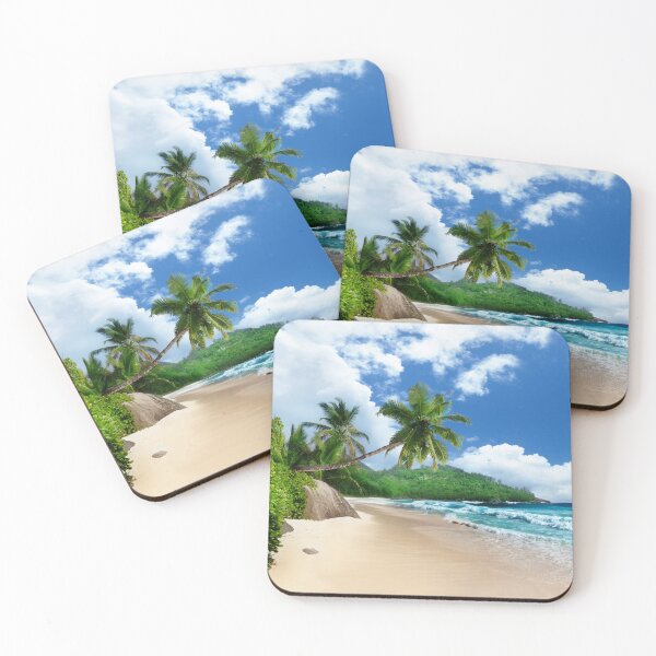 Item preview, Tropical Landscape at Mahé Island, Seychelles designed and sold by Aptine.