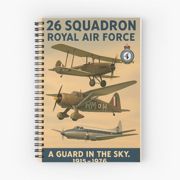 Item preview, 26 Squadron RAF Vintage Poster designed and sold by Airpower Art.