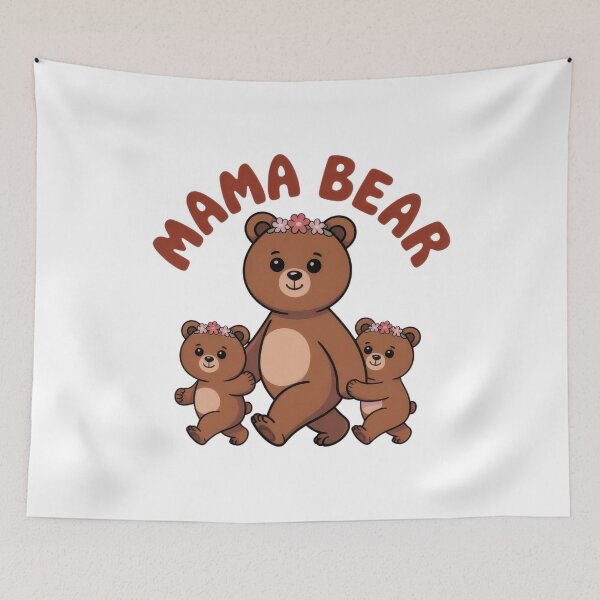 Item preview, Mama Bear and Cubs – Cute Mother's Day Gift designed and sold by EpicMediaShop.