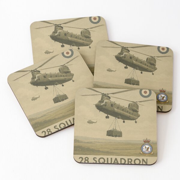 Item preview, 28 Squadron RAF Vintage Poster designed and sold by Airpower Art.