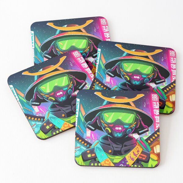 Item preview, Cyber Shogun of Neo-Tokyo designed and sold by SuperNovaDesigns.