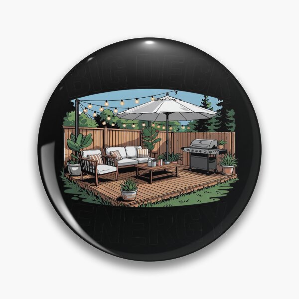 Item preview, Patio Big Deck Energy Grilling Outdoorsy Meat BBQ Smoker designed and sold by splindoershop.
