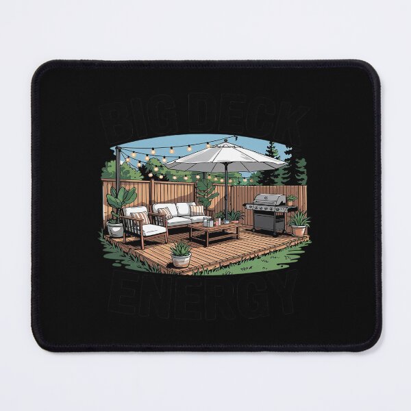 Item preview, Patio Big Deck Energy Grilling Outdoorsy Meat BBQ Smoker designed and sold by splindoershop.