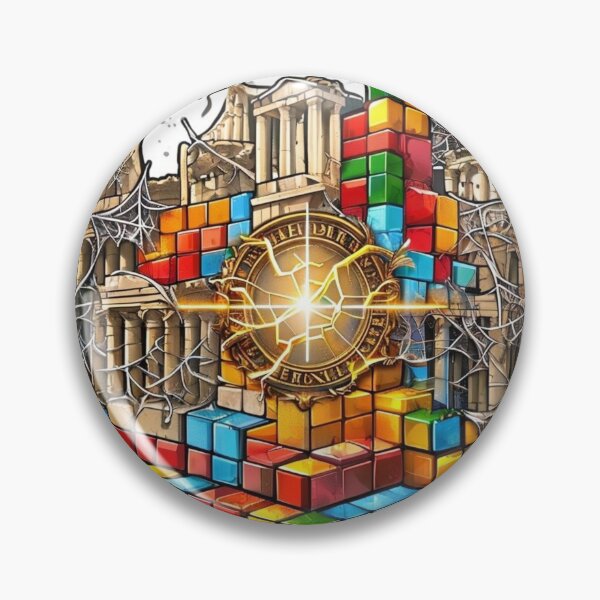 Item preview, Rome Relic Blocks Web Travel, Aestetic, Trendy,Reloaded, Viral Drop 2025 designed and sold by Imaginarium of Chaos falcon88 .